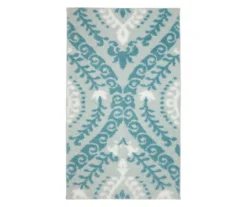 Mohawk Horizon Garden Path Floral Arabesque Bath Rug -Carpet Promotion 810521189 810521188 A0 1