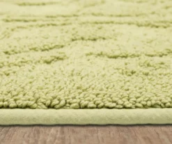 Mohawk Foliage Sage Embossed Floral Bath Rug -Carpet Promotion 810521212 5