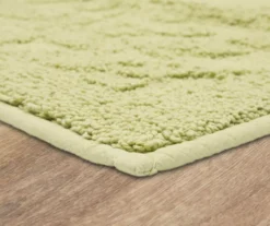 Mohawk Foliage Sage Embossed Floral Bath Rug -Carpet Promotion 810521215 2