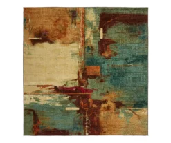 Mohawk Strata Aqua Fusion Rug -Carpet Promotion 810521307