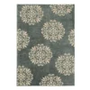 Exploded Medallions Bay Blue Area Rug, (5' X 7')