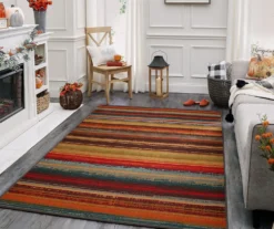 Mohawk Avenue Stripe Indoor/Outdoor Area Rug 6 Mohawk Avenue Stripe Indoor/Outdoor Area Rug -Carpet Promotion 810521914 1 1
