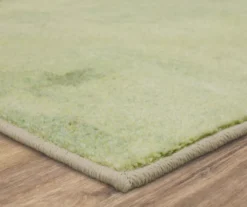 Dancing Stars Green & Blue Abstract Area Rug, (4' X 6') 8 Dancing Stars Green & Blue Abstract Area Rug, (4' X 6') -Carpet Promotion 810599713 A8 1