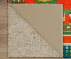 Red & Green Race Track Play Area Rug, (5' X 8') -Carpet Promotion 810599731 A8 2 1