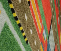 Red & Green Race Track Play Area Rug, (8' X 10') -Carpet Promotion 810599732 A8 3