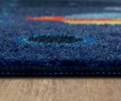 Navy & Yellow Space Rocket Play Area Rug, (5' X 8') 15 Navy & Yellow Space Rocket Play Area Rug, (5' X 8') -Carpet Promotion 810599736 A8 4