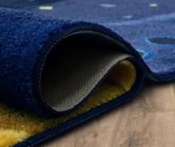 Navy & Yellow Space Rocket Play Area Rug, (8' X 10') 11 Navy & Yellow Space Rocket Play Area Rug, (8' X 10') -Carpet Promotion 810599737 A8 5