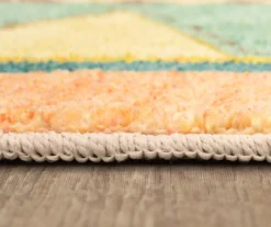 Southwest Tent Green & Teal Area Rug, (5' X 8') -Carpet Promotion 810599754 A8 4