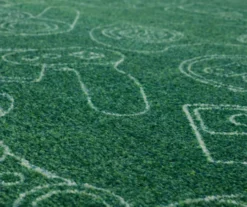 In Control Green & White Area Rug, (5' X 8') -Carpet Promotion 810599758 A8 3