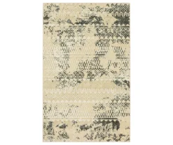 Mohawk Prale Beige & Black Geometric Area Rug -Carpet Promotion 810599760 A0 1 1