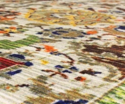 Silvie Cream & Multi-Color Ornamental Area Rug, (2.5' X 10') 11 Silvie Cream & Multi-Color Ornamental Area Rug, (2.5' X 10') -Carpet Promotion 810599765 A8 3