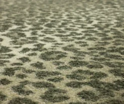 Mohawk Gray & Tan Leopard Print Area Rug 28 Mohawk Gray & Tan Leopard Print Area Rug -Carpet Promotion 810599767 A8 3 1