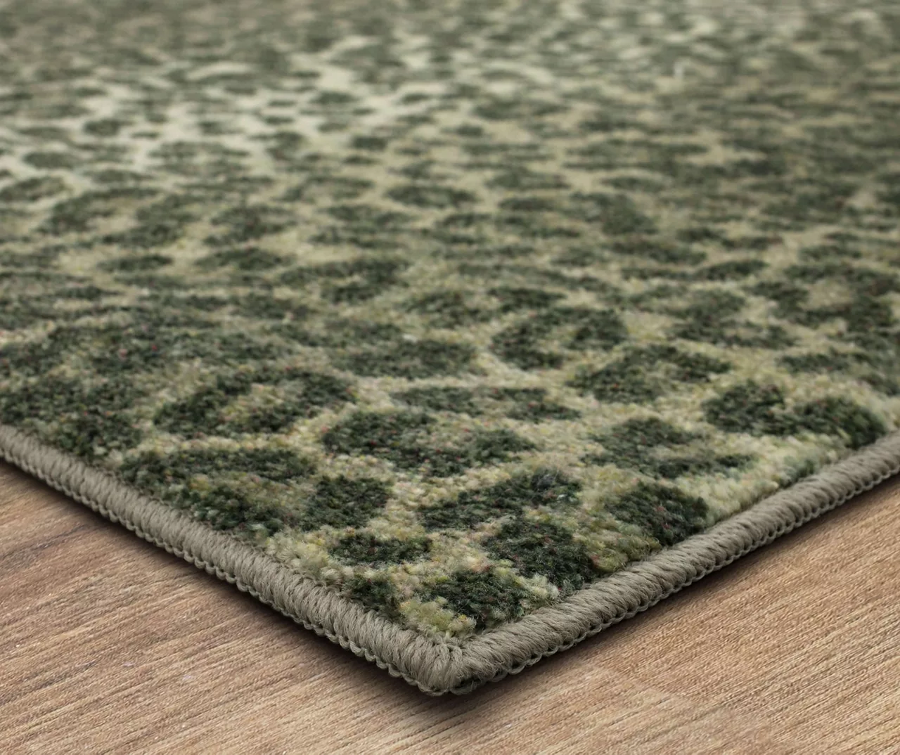 Mohawk Gray & Tan Leopard Print Area Rug 12 Mohawk Gray & Tan Leopard Print Area Rug - Image 12