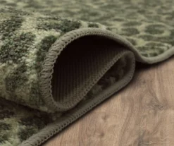 Gray & Tan Leopard Print Area Rug, (4' X 6') -Carpet Promotion 810599769 A8 5