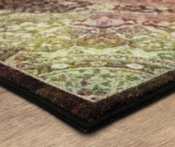 Mohawk Joliet Sunset & Black Floral Mandala Area Rug -Carpet Promotion 810599780 A8 1 1