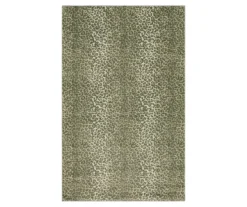 Mohawk Gray & Tan Leopard Print Area Rug 23 Mohawk Gray & Tan Leopard Print Area Rug -Carpet Promotion 810599781 A0 1