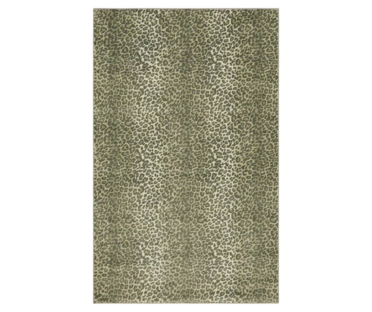 Mohawk Gray & Tan Leopard Print Area Rug 4 Mohawk Gray & Tan Leopard Print Area Rug - Image 4