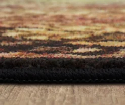 Mohawk Joliet Sunset & Black Floral Mandala Area Rug -Carpet Promotion 810599784 A8 4