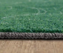 In Control Green & White Area Rug, (8' X 10') -Carpet Promotion 810599790 A8 4