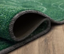 In Control Green & White Area Rug, (8' X 10') -Carpet Promotion 810599790 A8 5