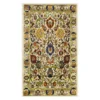 Silvie Cream & Multi-Color Ornamental Area Rug, (3' X 5')