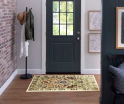 Silvie Cream & Multi-Color Ornamental Area Rug, (3' X 5') 13 Silvie Cream & Multi-Color Ornamental Area Rug, (3' X 5') -Carpet Promotion 810599797 A0 3