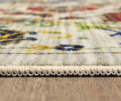 Silvie Cream & Multi-Color Ornamental Area Rug, (3' X 5') 14 Silvie Cream & Multi-Color Ornamental Area Rug, (3' X 5') -Carpet Promotion 810599797 A8 4