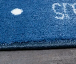 Blue & Multi-Color Gymnastics Area Rug, (5' X 8') -Carpet Promotion 810599806 A8 4