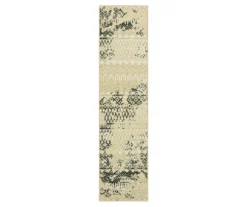 Mohawk Prale Beige & Black Geometric Area Rug -Carpet Promotion 810599817 A0 1 1