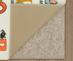 Beige & Multi-Color Alphabet Zoo Area Rug, (5' X 8') -Carpet Promotion 810599827 A8 2 1