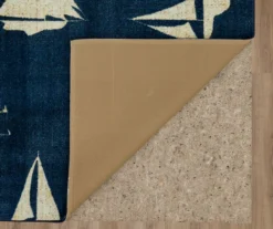 Mohawk Navy & Beige Sailboats Area Rug -Carpet Promotion 810599834 A8 2