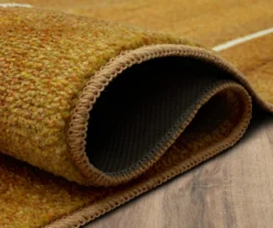 Mohawk Brown & White Basketball Court Area Rug -Carpet Promotion 810599848 A8 5