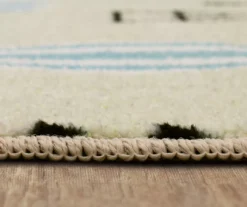 Balloon Ride Cream & Blue Area Rug, (8' X 10') 15 Balloon Ride Cream & Blue Area Rug, (8' X 10') -Carpet Promotion 810599858 A8 4