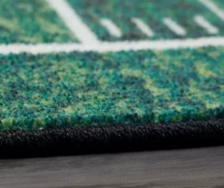 Green Football Yards Area Rug -Carpet Promotion 810599865 A8 4