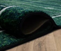 Green Football Yards Area Rug, (3' X 5') 13 Green Football Yards Area Rug, (3' X 5') -Carpet Promotion 810599865 A8 5 1