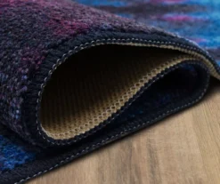 Tie-Dye Swirl Rainbow Area Rug, (8' X 10') -Carpet Promotion 810599868 A8 5