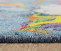 Unicorn Wish Blue Multi-Color Area Rug, (8' X 10') -Carpet Promotion 810599888 A8 4