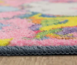 Mohawk Unicorn Wish Pink Multi-Color Area Rug -Carpet Promotion 810599890 A8 4