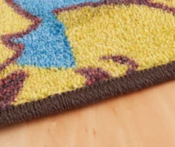 Mohawk Emoji Play Yellow Area Rug -Carpet Promotion 810599898 A8 4