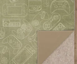 In Control Gray & White Area Rug, (5' X 8') -Carpet Promotion 810599909 A8 2