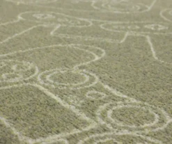 In Control Gray & White Area Rug, (5' X 8') -Carpet Promotion 810599909 A8 3