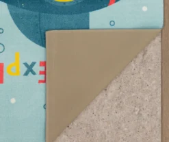 Light Blue & Coral Submarine Dream Area Rug, (5' X 8') 14 Light Blue & Coral Submarine Dream Area Rug, (5' X 8') -Carpet Promotion 810599911 A8 2