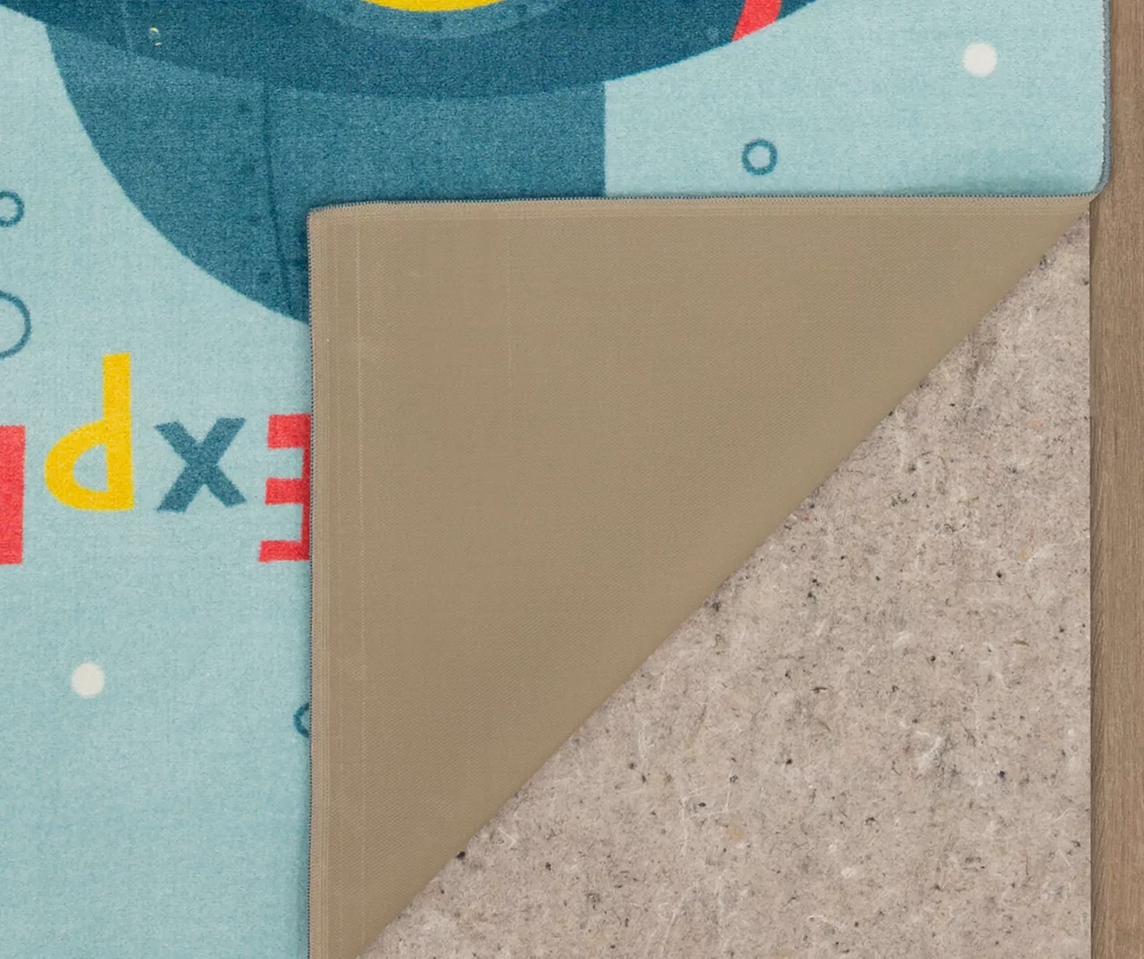 Light Blue & Coral Submarine Dream Area Rug, (5' X 8') 6 Light Blue & Coral Submarine Dream Area Rug, (5' X 8') - Image 6