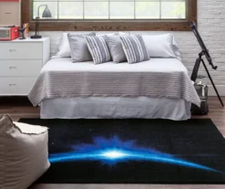 Mohawk Galactic Quest Navy Light Arc Area Rug -Carpet Promotion 810599918 A0 3