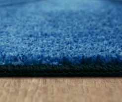 Mohawk Hyperspace Navy Abstract Area Rug -Carpet Promotion 810599920 A8 4