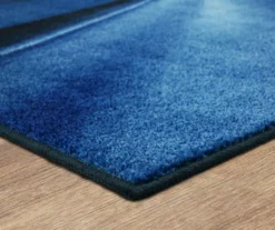 Mohawk Hyperspace Navy Abstract Area Rug -Carpet Promotion 810599922 A8 1 1