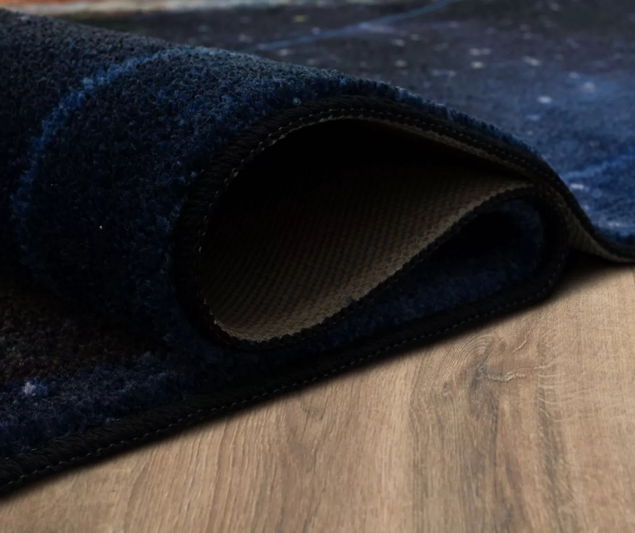 Mohawk Black & Multi-Color Solar System Area Rug 14 Mohawk Black & Multi-Color Solar System Area Rug - Image 14