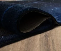 Black & Multi-Color Solar System Area Rug, (8' X 10') -Carpet Promotion 810599925 A8 5 1