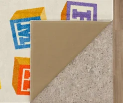 Ivory & Multi-Color Alphabet Blocks Area Rug, (5' X 8') 9 Ivory & Multi-Color Alphabet Blocks Area Rug, (5' X 8') -Carpet Promotion 810599930 A8 2