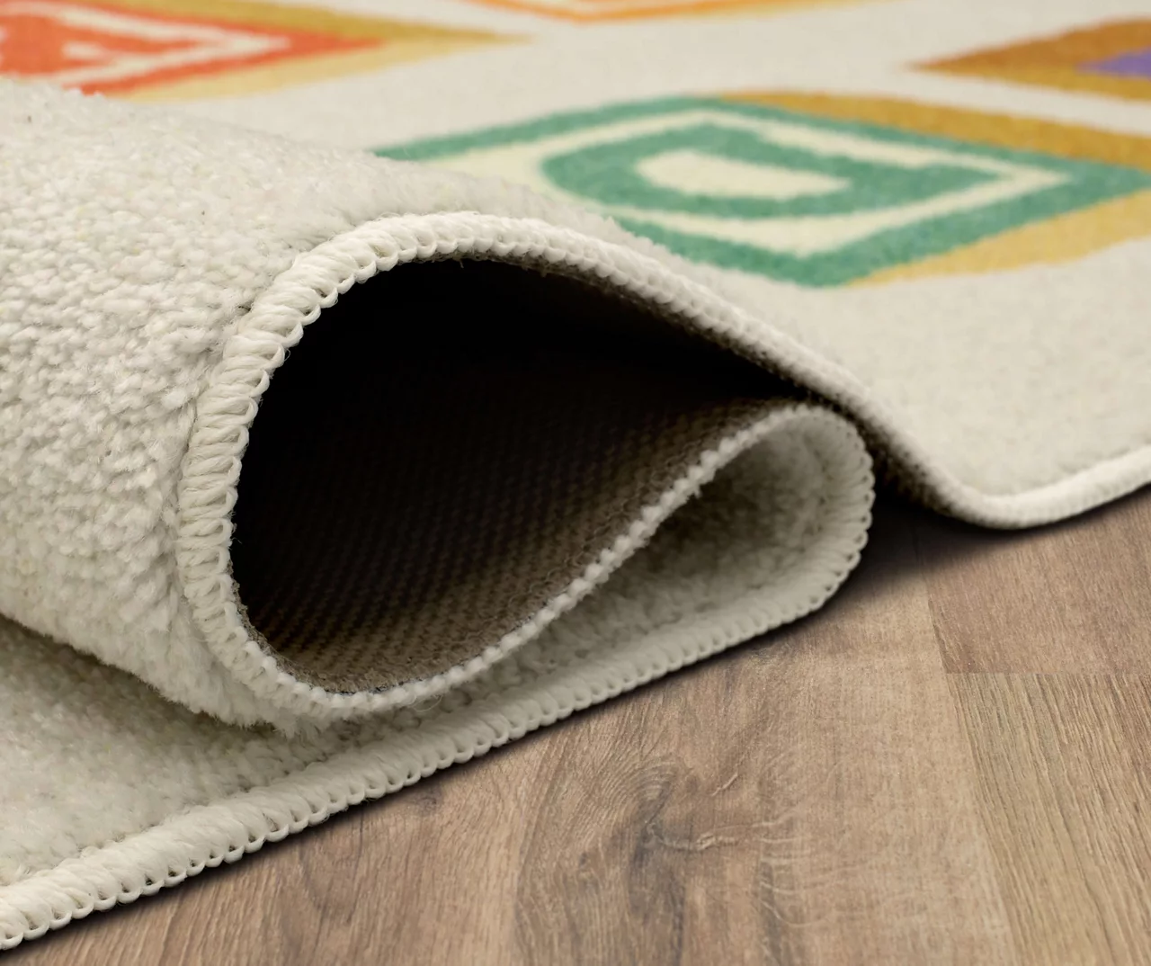 Ivory & Multi-Color Alphabet Blocks Area Rug, (5' X 8') 7 Ivory & Multi-Color Alphabet Blocks Area Rug, (5' X 8') - Image 7